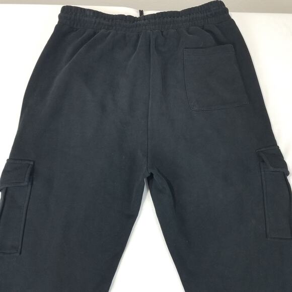 2Tall Pants Mens Large Tall 36 inseam Black Joggers Cargo Hugo Slim Drawstring - Picture 11 of 15